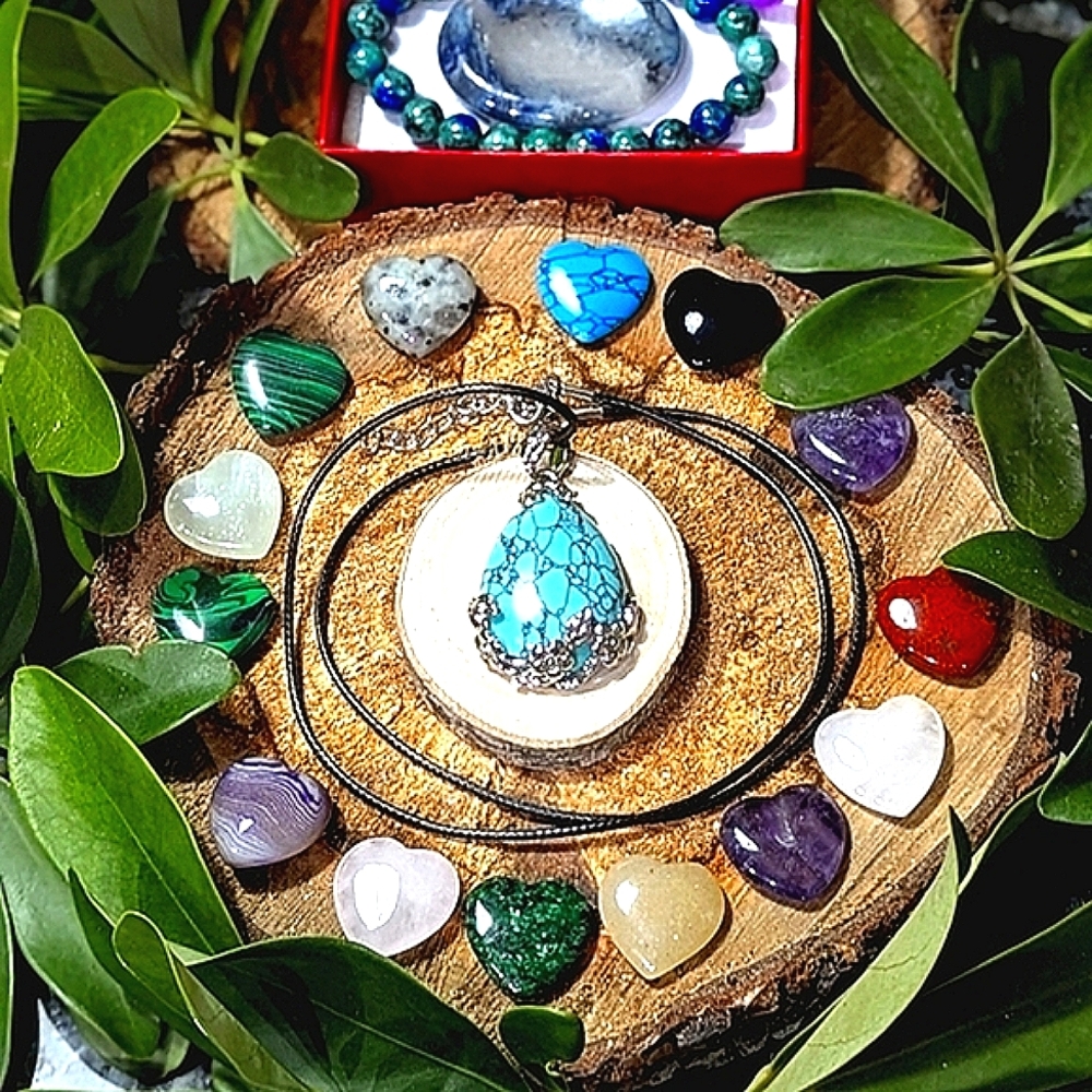 Natural Stone Collection Bracelet Necklace Chakra Crystal Gemstone Collection - Picture 11 of 16